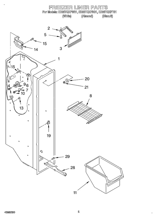 Diagram for ED20TQXFW01