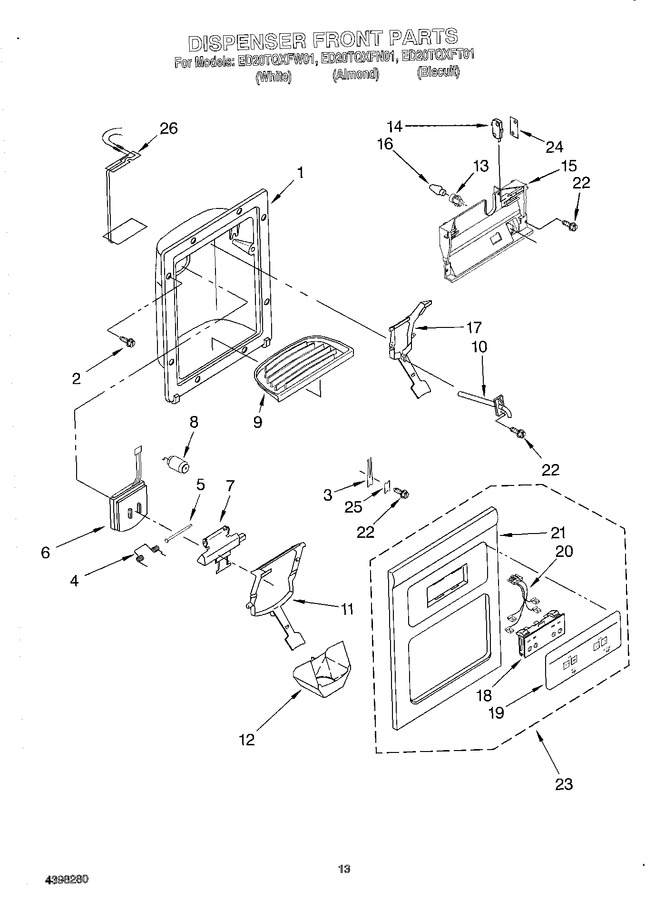 Diagram for ED20TQXFW01