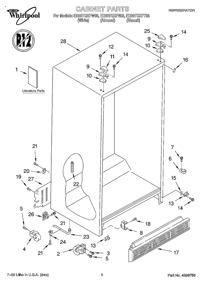 Diagram for ED20TQXFW03