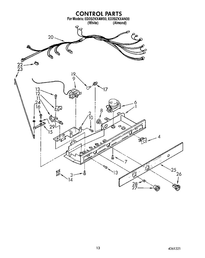 Diagram for ED20ZKXAN00