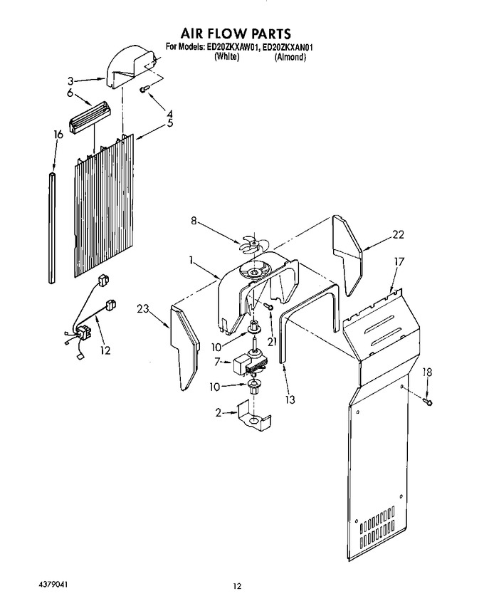 Diagram for ED20ZKXAW01