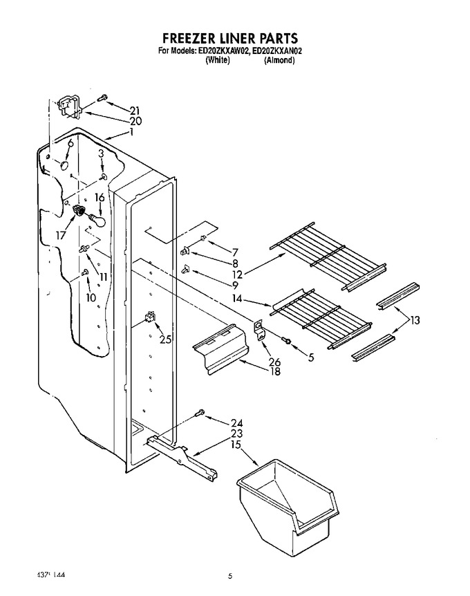 Diagram for ED20ZKXAW02