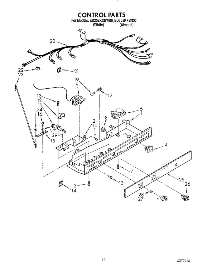 Diagram for ED20ZKXBN00