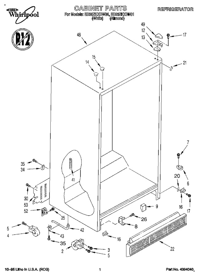 Diagram for ED20ZKXDW01