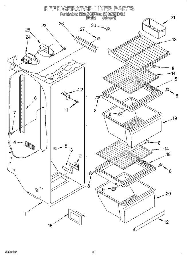 Diagram for ED20ZKXDN02