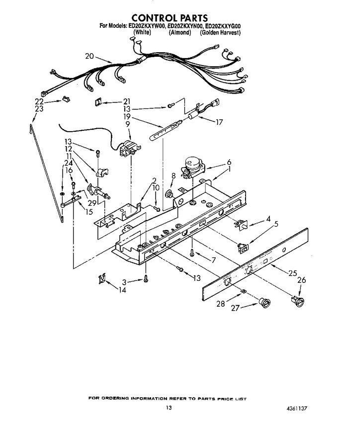 Diagram for ED20ZKXYW00