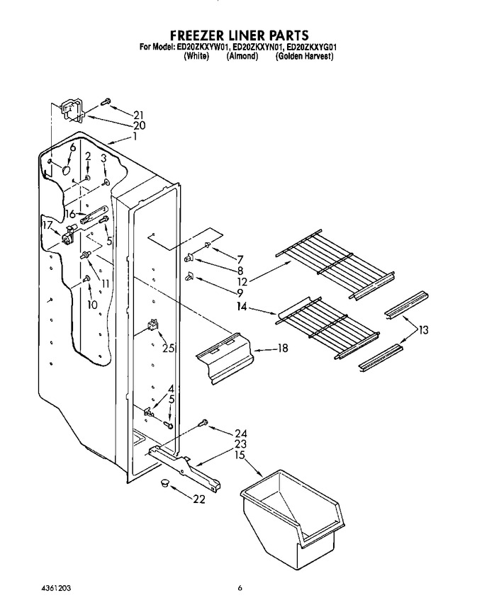 Diagram for ED20ZKXYW01