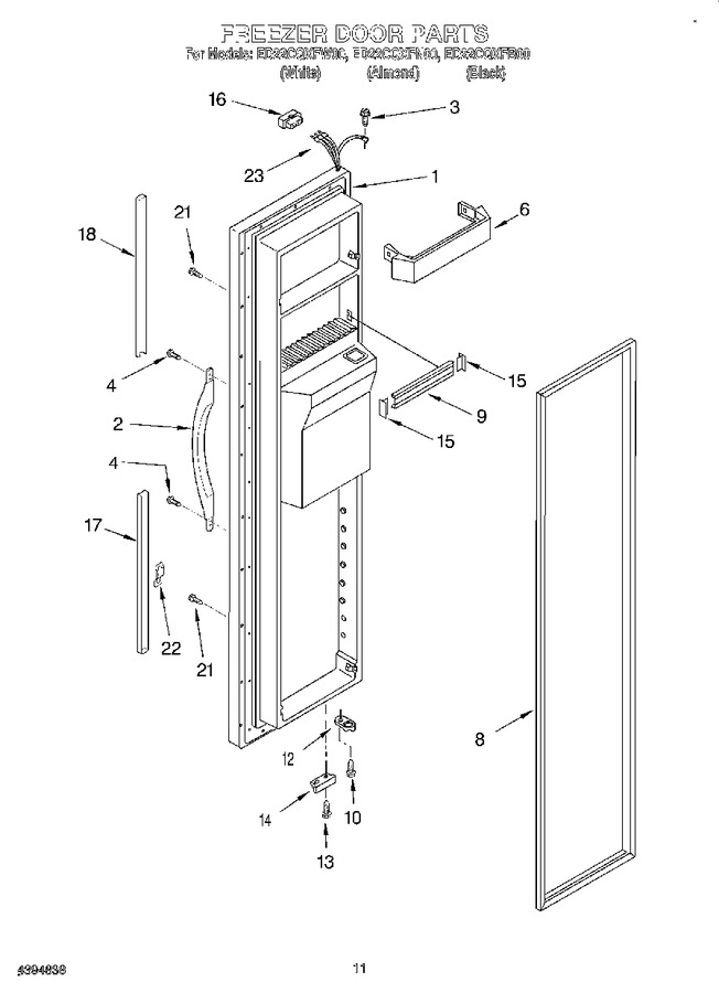 Diagram for ED22CQXFW00