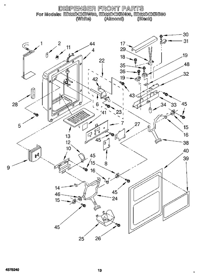 Diagram for ED22DCXBB00