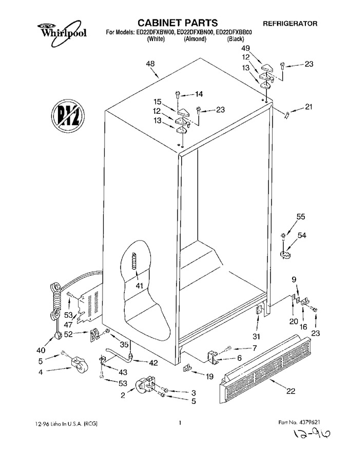Diagram for ED22DFXBW00