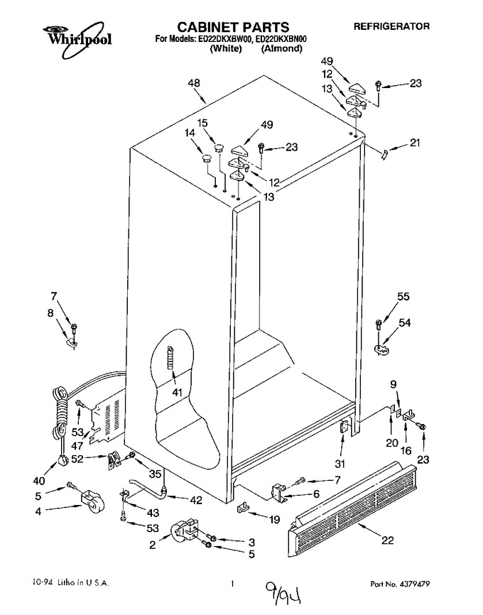 Diagram for ED22DKXBW00