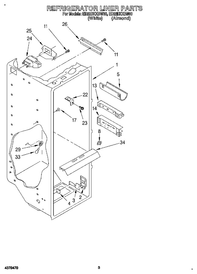 Diagram for ED22DKXBW00