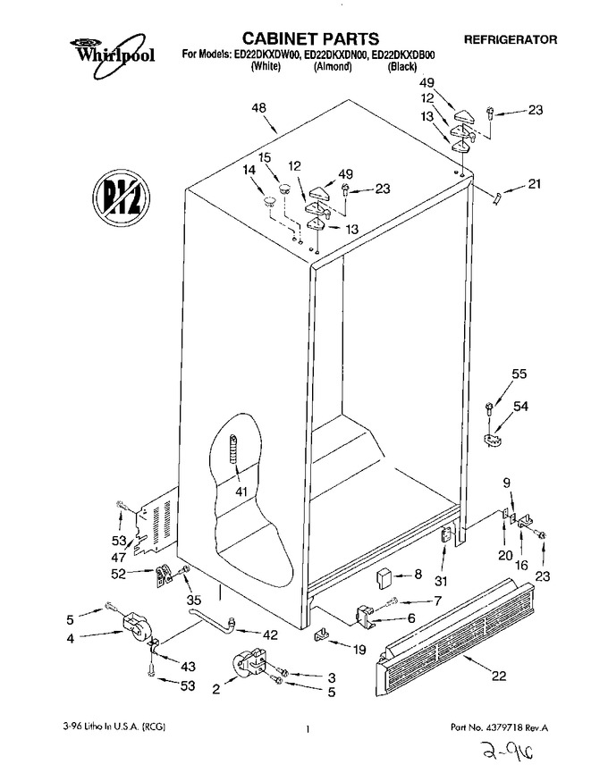 Diagram for ED22DKXDB00