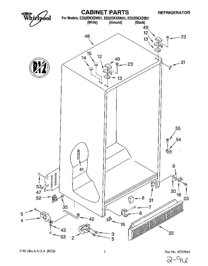 Diagram for ED22DKXDN01