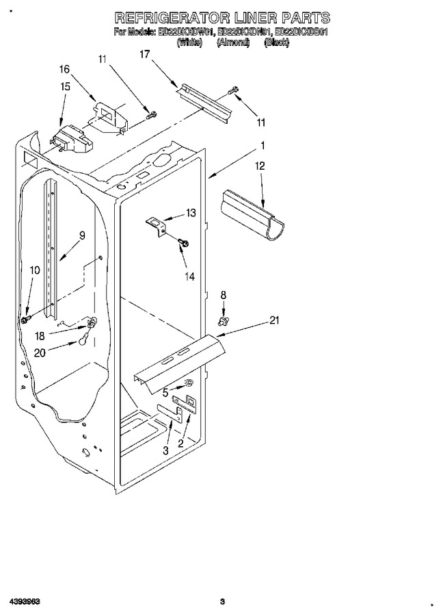 Diagram for ED22DKXDB01