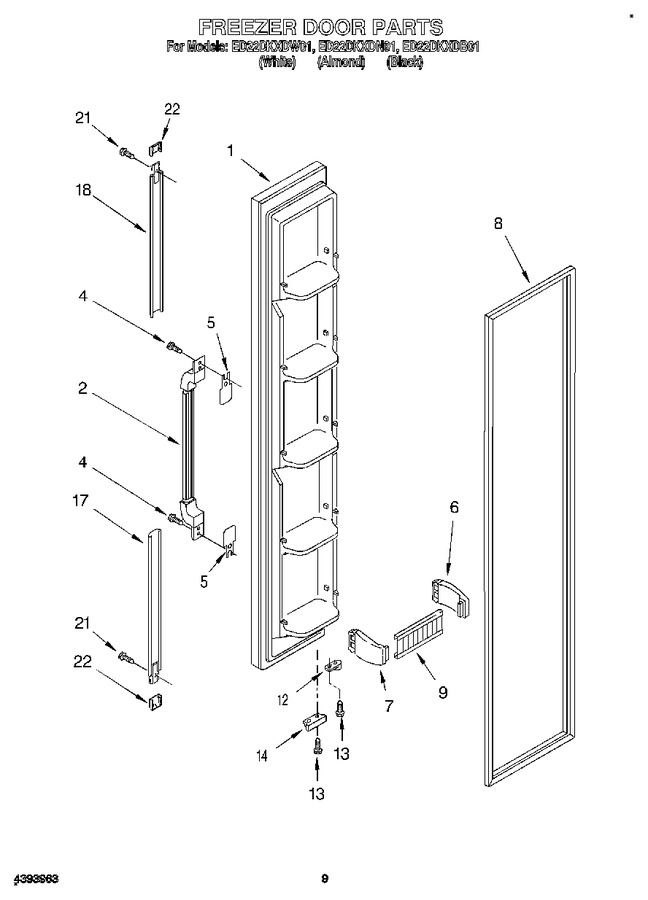 Diagram for ED22DKXDW01