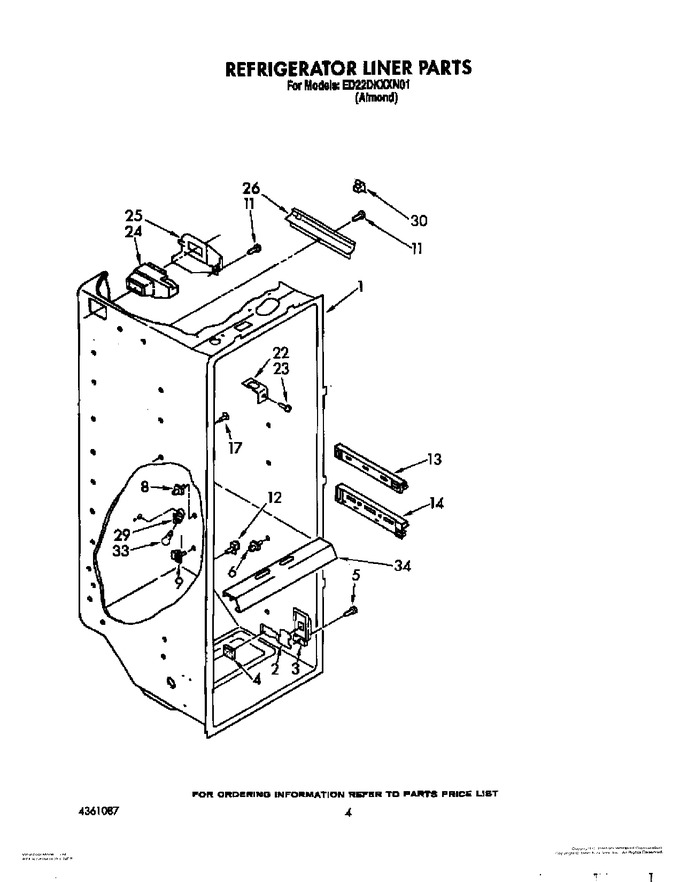Diagram for ED22DKXXN01