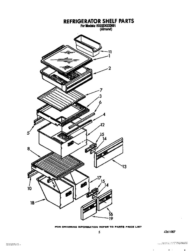Diagram for ED22DKXXW01