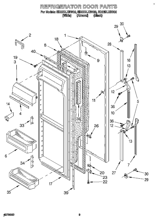 Diagram for ED22DLXBB00