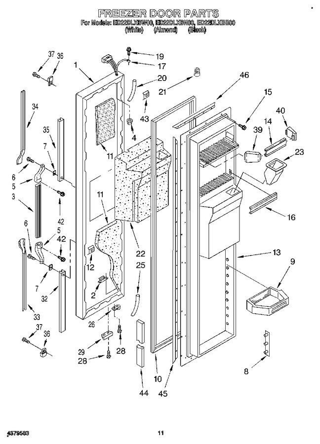 Diagram for ED22DLXBW00