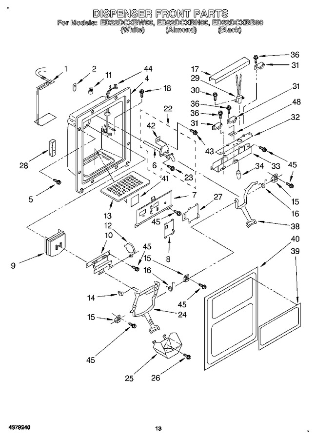 Diagram for ED22DLXBB00