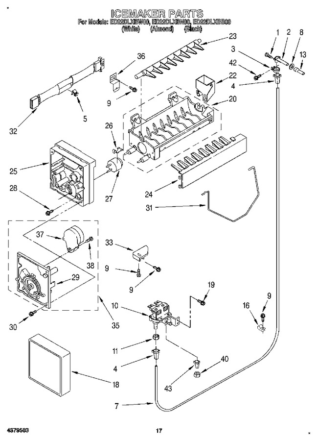 Diagram for ED22DLXBN00