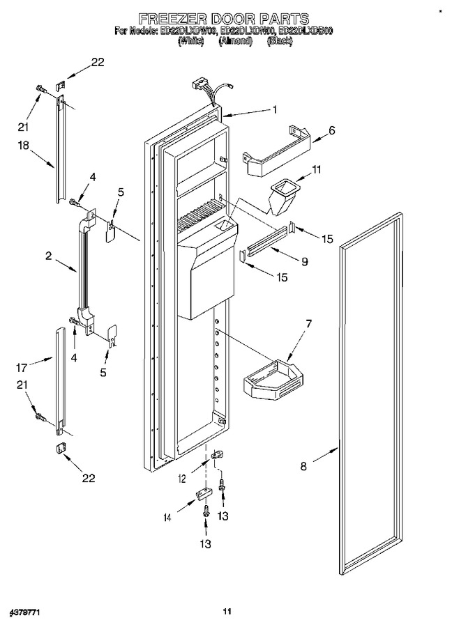 Diagram for ED22DLXDB00