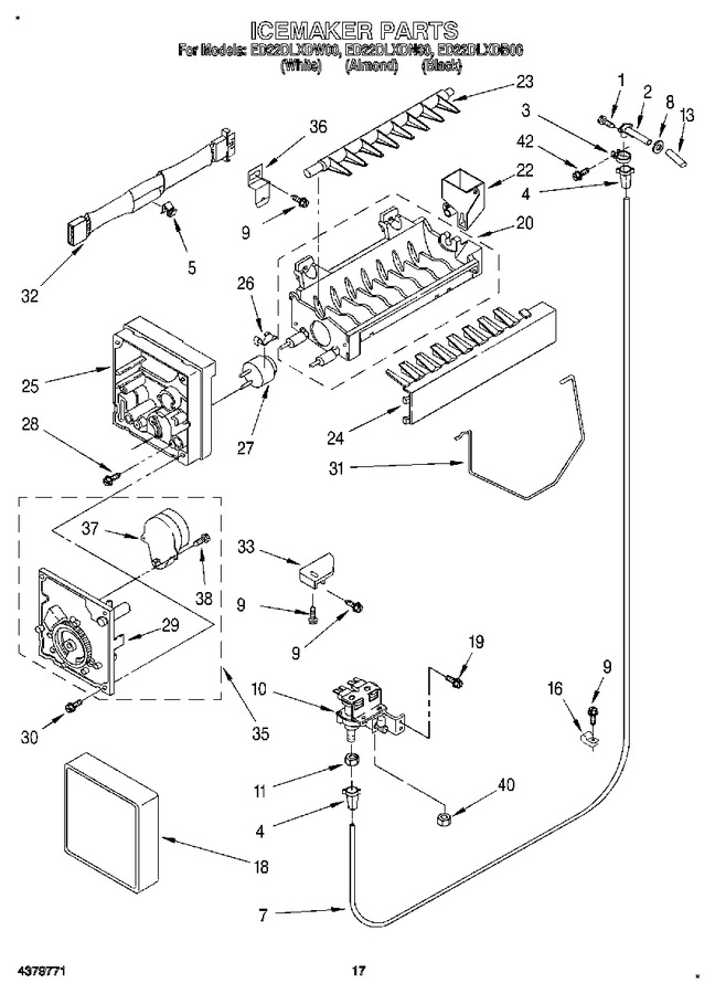 Diagram for ED22DLXDN00