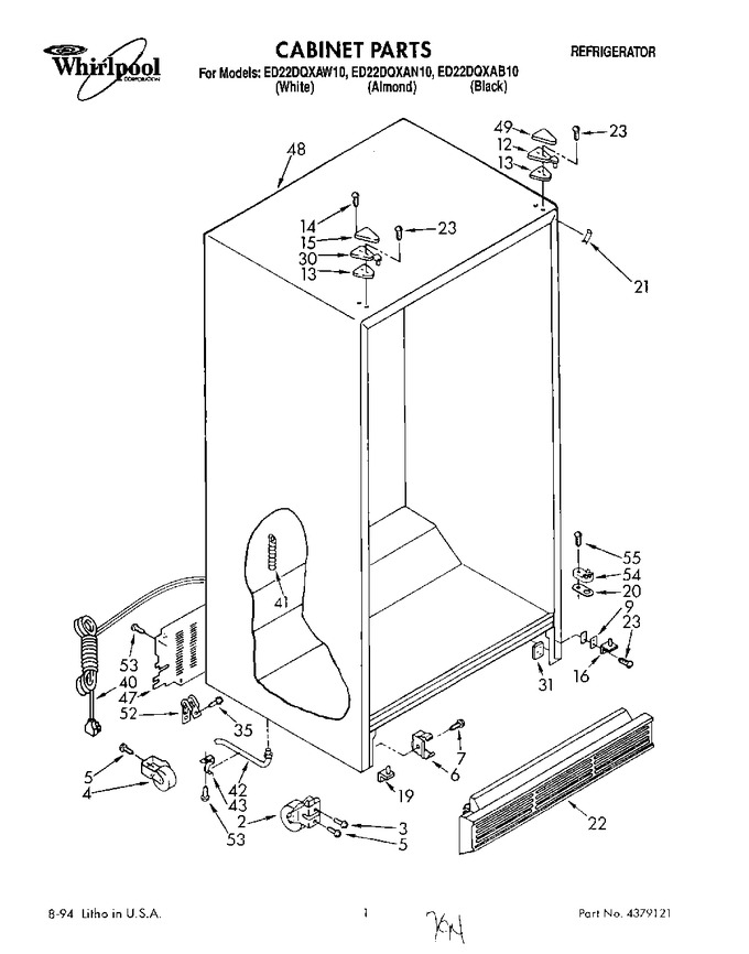 Diagram for ED22DQXAW10