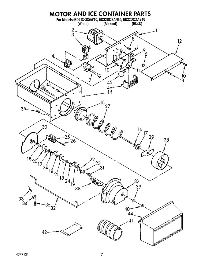 Diagram for ED22DQXAW10