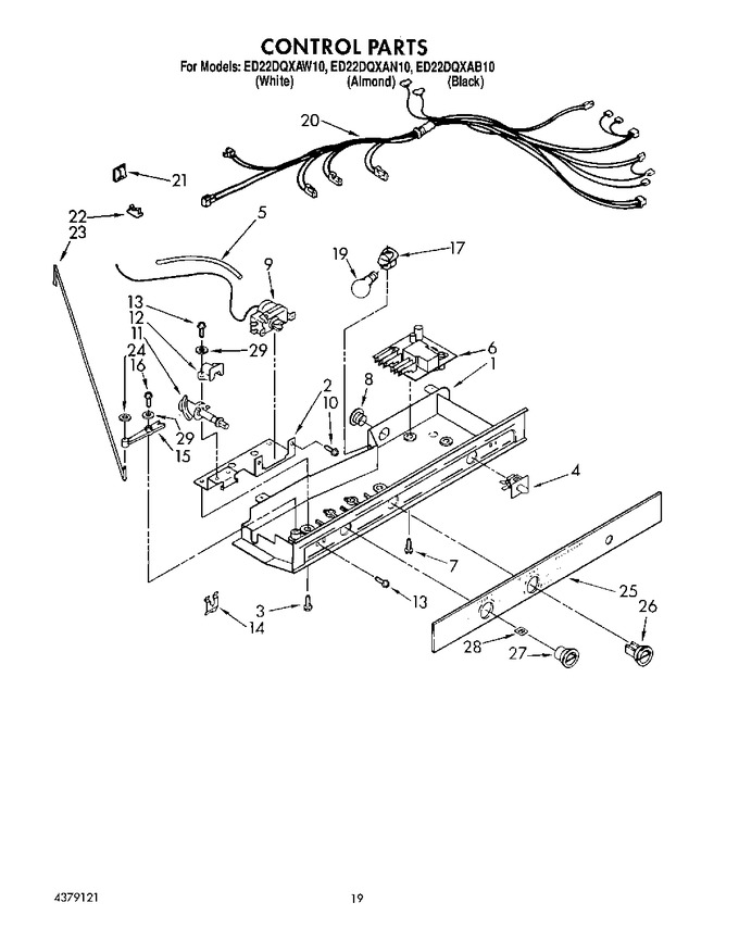 Diagram for ED22DQXAW10