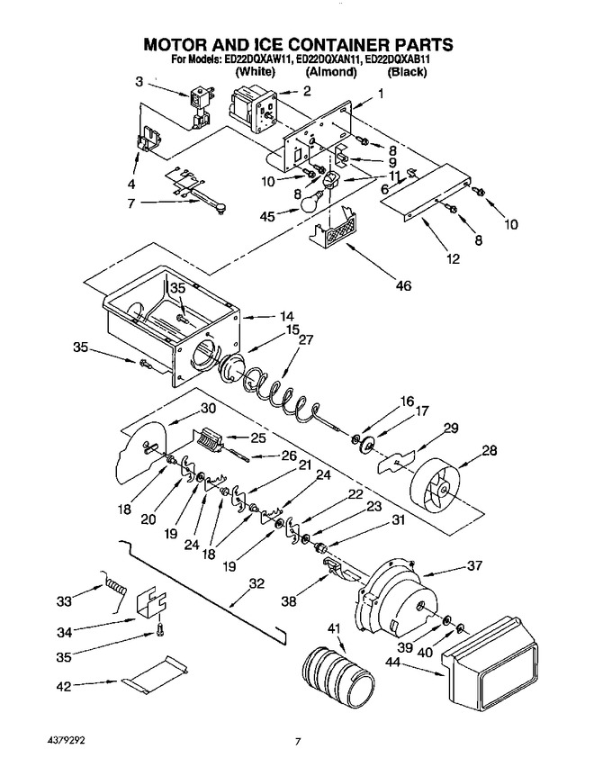 Diagram for ED22DQXAW11