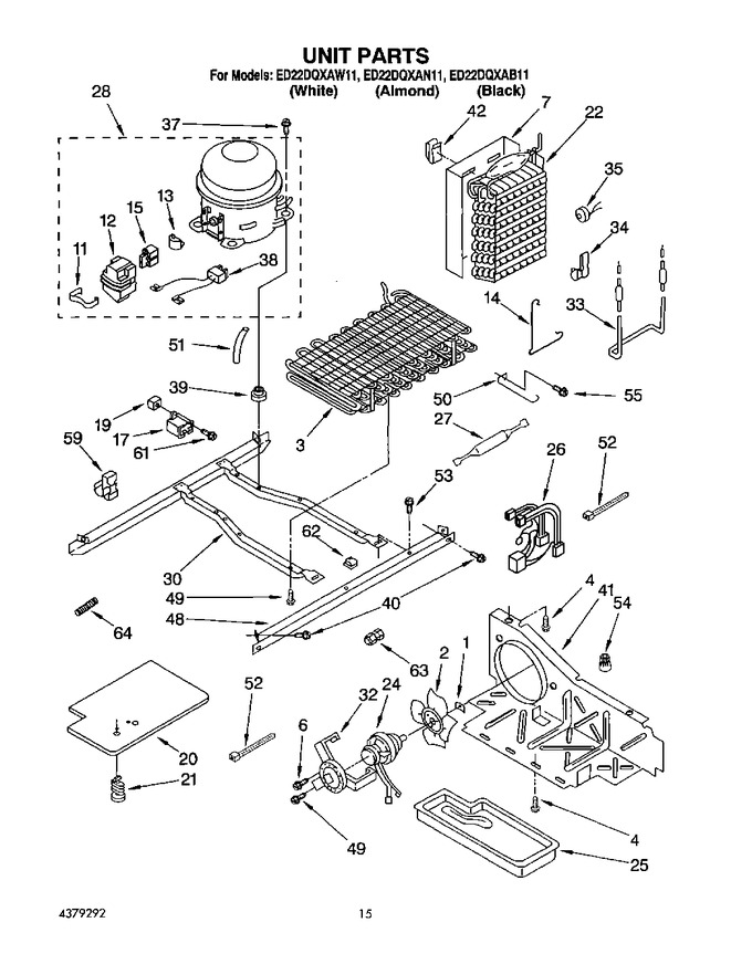 Diagram for ED22DQXAW11