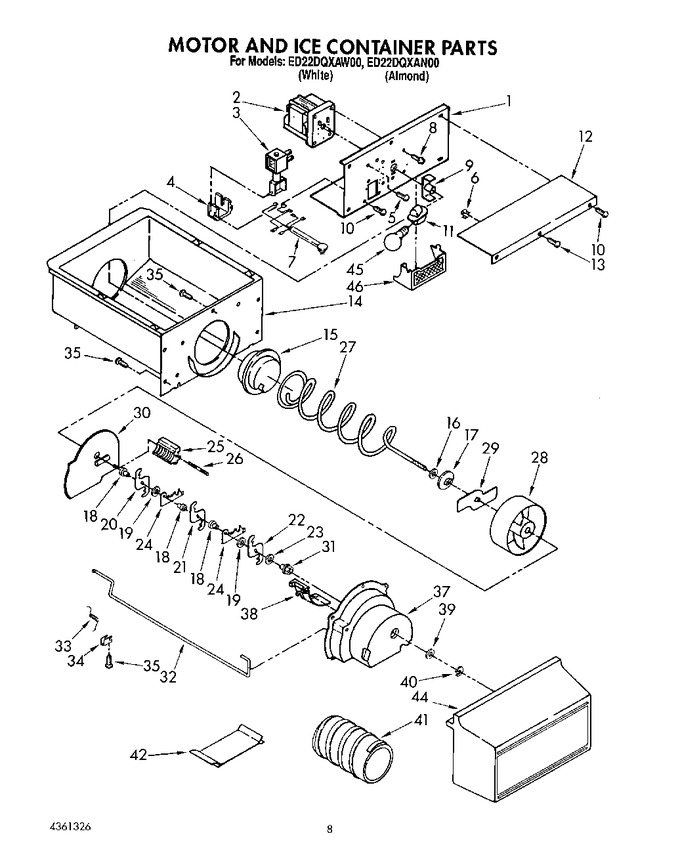 Diagram for ED22DQXAW00