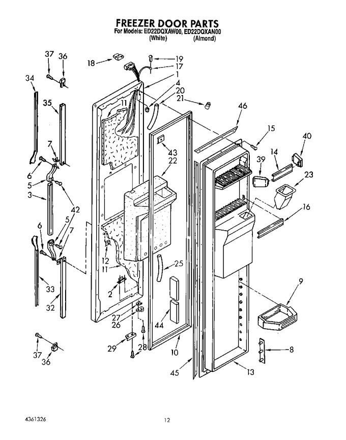 Diagram for ED22DQXAN00
