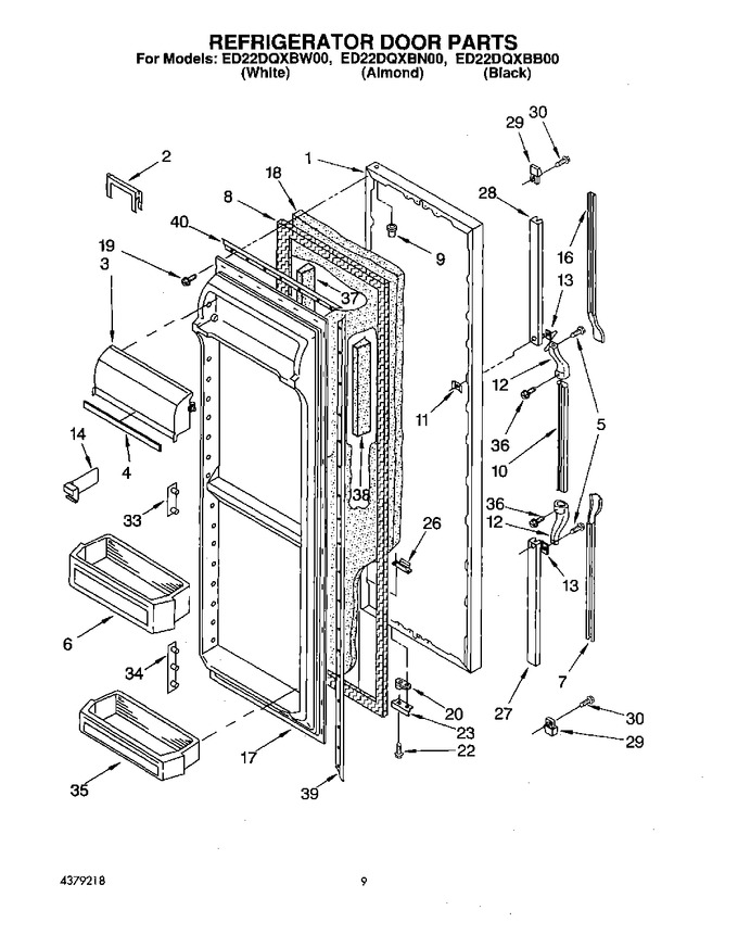 Diagram for ED22DQXBW00