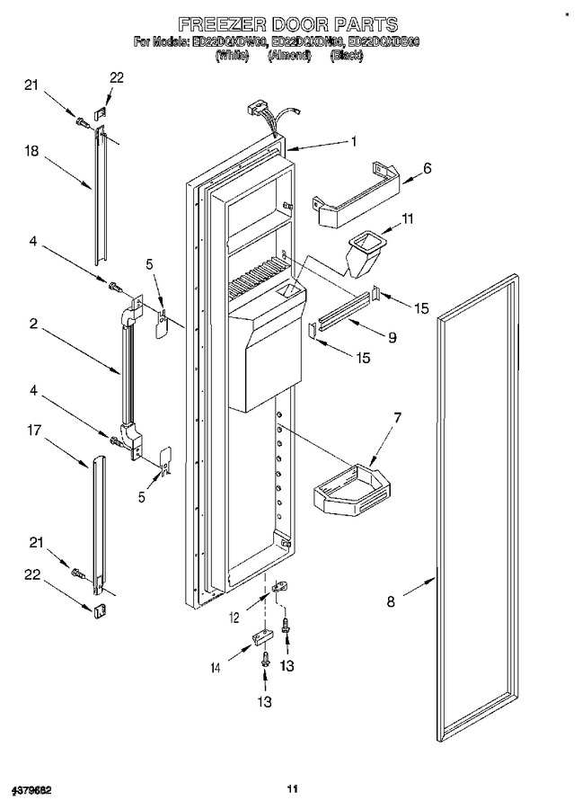 Diagram for ED22DQXDB00
