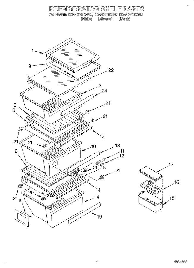 Diagram for ED22DQXEB03