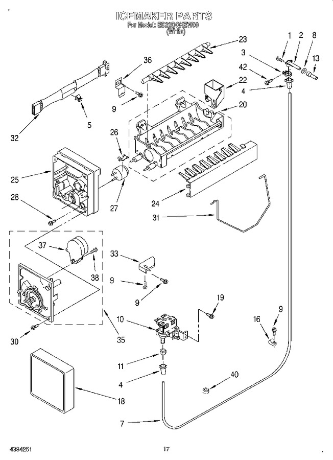 Diagram for ED22DQXEW00