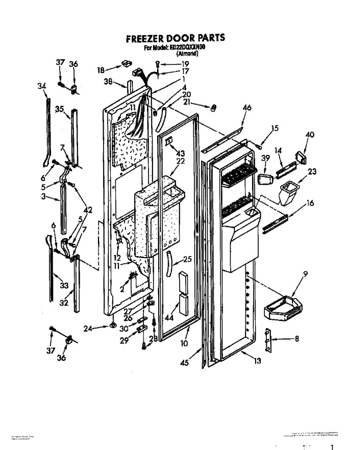 Diagram for ED22DQXXN00