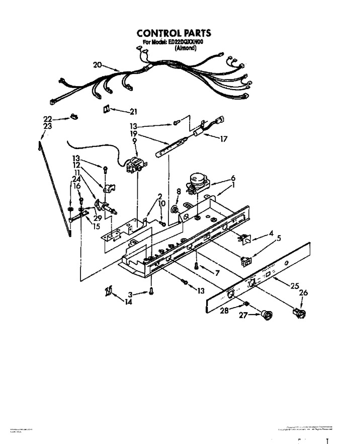 Diagram for ED22DQXXN00