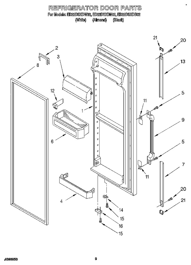Diagram for ED22DSXDW02