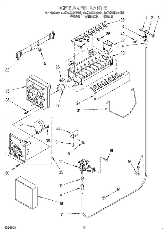Diagram for ED22DSXEW01