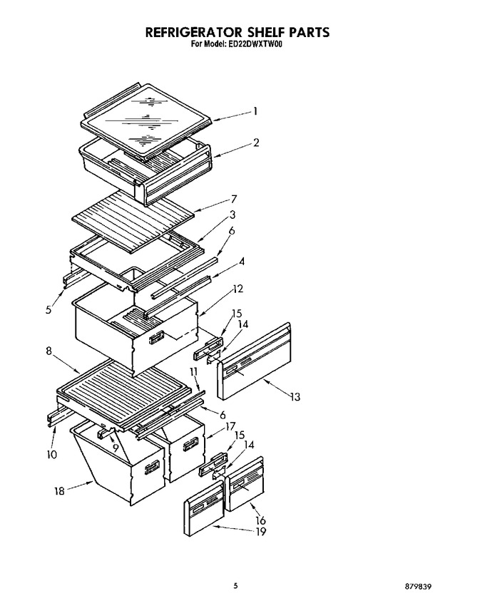 Diagram for ED22DWXTG00