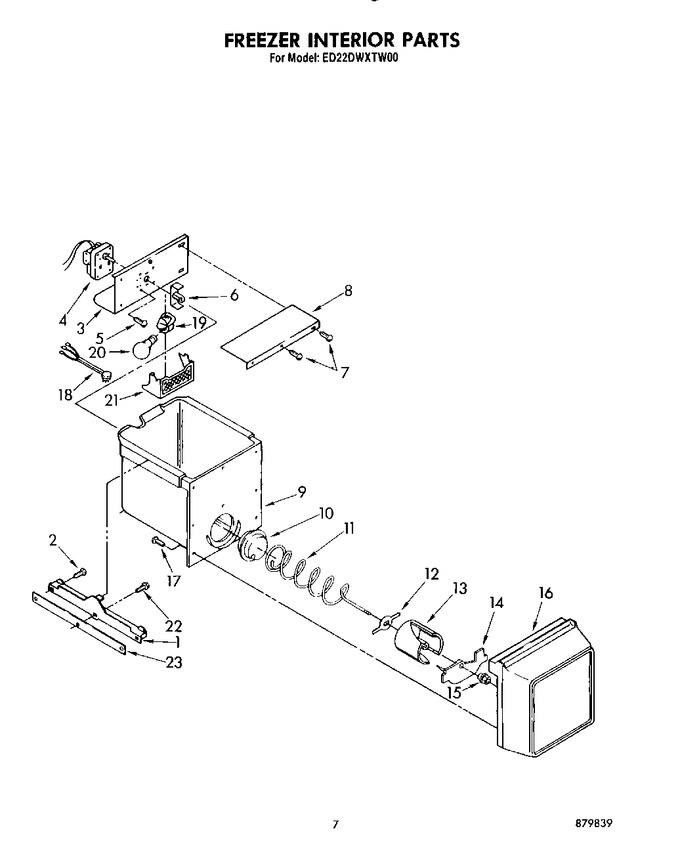Diagram for ED22DWXTG00