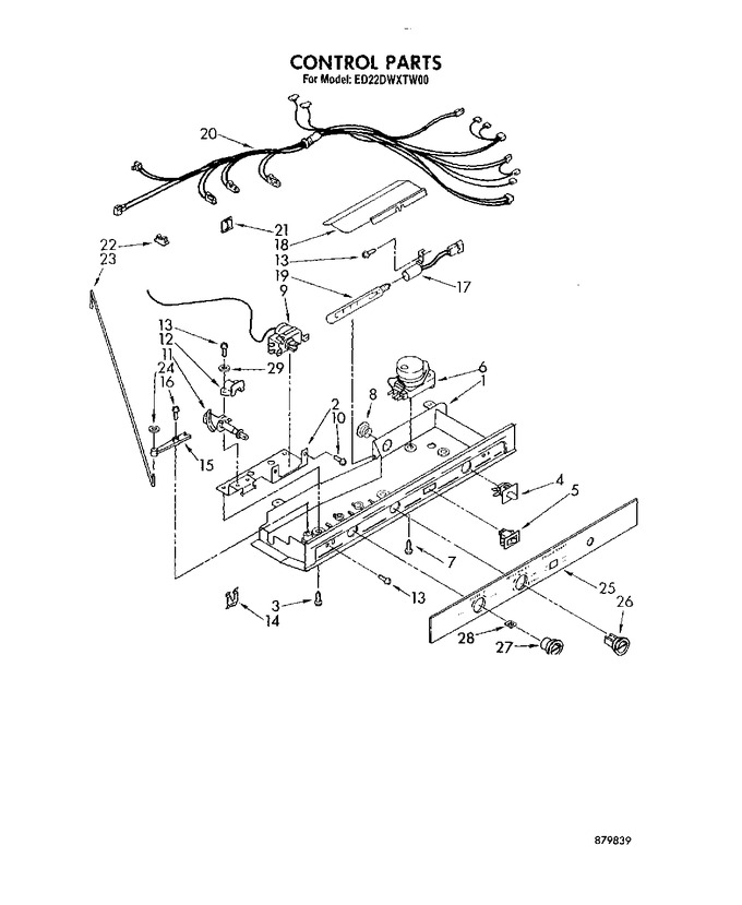 Diagram for ED22DWXTF00