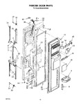 Diagram for 08 - Freezer Door