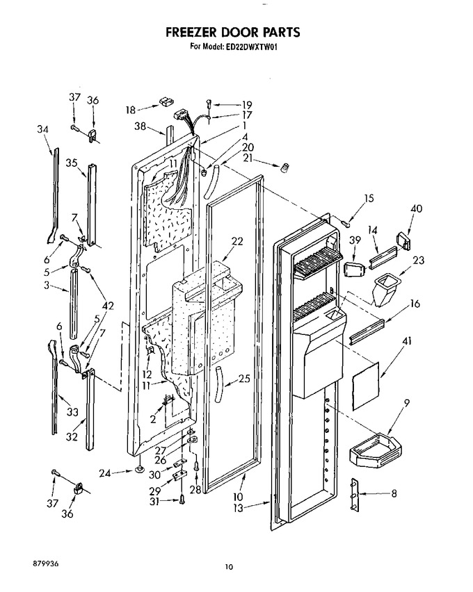 Diagram for ED22DWXTW01