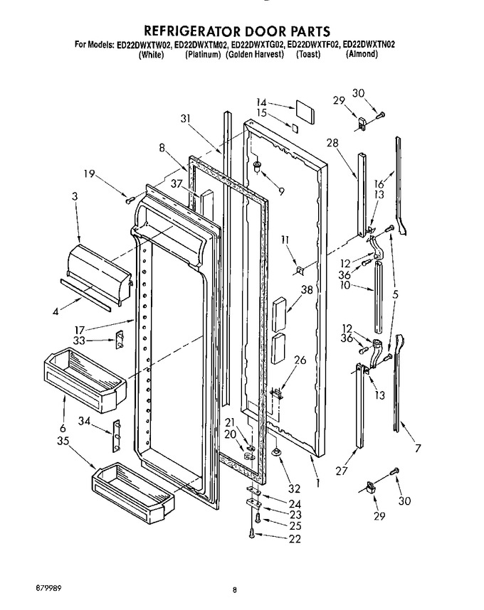 Diagram for ED22DWXTF02