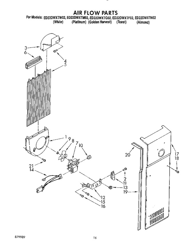 Diagram for ED22DWXTG02